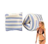 Bras pour - Brassard Rond à Rouleau avec Double Piscine Douce et Confortable, 22 x 16,5 x 13,5 cm, Anneaux de Natation gonflables, Accessoires de Piscine pour Jouer dans l'eau en Toute