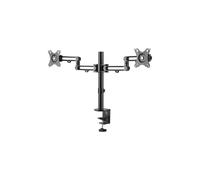 StarTech – Bras écran PC ARMDUAL3 double articulé aluminium VESA jusqu'à 30" 2 moniteurs noir