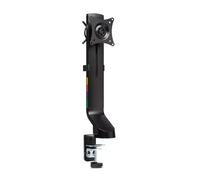 Kensington SmartFit Space-Saving Single Monitor Arm kit de montage - inclinaison et rotation - pour moniteur - noir
