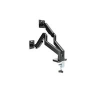 Bras pour moniteur - GEMBIRD - MA-DA2-06 - Double 17-32 pouces - Montage bureau - Réglable, noir