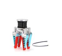 Bras robotique industriel flexible, charge utile de 2 kg, pince robotique mécanique, pince pneumatique antidérapante(4 finger electric)