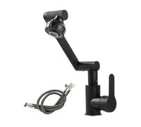 Bras robotique pour robinet Robinet Rotatif À 1080 Degrés, Chaque Joint Pivotant À 360 ° Avec Pulvérisation Rotative À Grand Angle, Multifonction, 2 Modes D'eau, Robinet À Bras Robotique Facile à inst