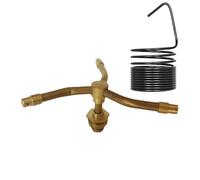 Bras Rotatif Automatique 3/4,Dispositif d'Arrosage Rotatif Automatique | Tête d'Arrosage 360° pour Pelouse Jardin Terrasse Cour Extérieure