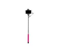 Bras Selfie - WE - Fushia - Longueur 22.5 à 100.5 cm - Compatible IOS 4.0 / Android 3.0 - Port Jack