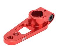 Bras Servo RC, Bras de Direction 25T pour Accessoire de Remplacement de Mise à Niveau de Voiture 1/8 1/10 RC(Rouge)