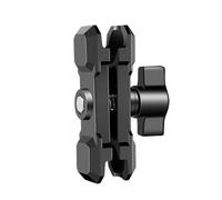 Bras stabilisateur de caméra en métal 25 mm Connecteur à rotule en alliage d'aluminium léger pour caméra de sport Action Camera Joint à rotule