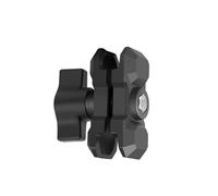 Bras stabilisateur de caméra renforcé, tête sphérique, 6 cm | Installation pour l'aventure, bras de montage résistant aux intempéries pour la vidéographie professionnelle