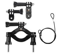 Bras Support De Camera à 3 Axes De Rotation micros2u 2.5". Compatible Avec Gopro Hero 7 6 5 4 3, Session, DJI Osmo Etc. Comprend Un Câble De Sécurité SS A Revêtement Plastique