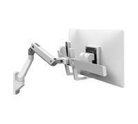Ergotron – Bras mural bi-écran HX VESA – 2x jusqu'à 32 pouces, 4,5–15,9 kg – Blanc (45-479-216)