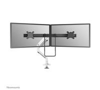 Neomounts Support de bureau double écran DS75S-950WH2 17–32" VESA75/100 Incl. ±60° Rot.360° Blanc