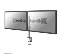 Neomounts NM-D135D - Kit de montage - pleine action - pour 2 écrans LCD - argent - Taille d'écran : 10"-27" - pinces montables, oeillet, montrable