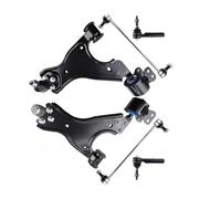 Bras Suspension Avant Compatible Avec Chevy Pour Traverse 2009 2010 2011 2012 2013 2014 2015 2016 2017 6 Pièces De Suspension De Bras De Commande Inférieur Avant De Voiture K621232 K621231