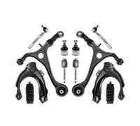 Bras Suspension Compatible Avec Accord V6 3.0L 2003 2004 2005 Bras Suspension Supérieur Inférieur Avant Joint À Rotule Barre Stabilisatrice Biellette De Direction Soufflet K620617 K620616