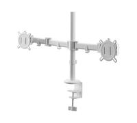 One For All Support de table pour écran Smart Dual white 2 Écran(s) 33 cm (13\ ) - 81,3 cm (32\ ) noir réglable en hauteur, mobile