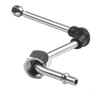 Bras Vapeur Acier Inoxydable pour Machine à Café EC680 - Tuyau pour lait pour cappuccino Expresso 15cm(A)