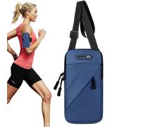 Brasard de Running,Bandeau Détachable Étanche,Sac Brassard Porte-téléphone - pour la randonnée, Le Trail, Le Voyage, la Survie en Nature, l'exploration Urbaine, Femmes, Hommes,