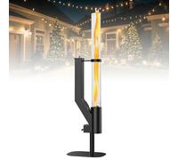 Brasero à granulés, tour de flamme tourbillonnante d'extérieur à faible fumée, pour les fêtes de feu de camp, le jardin, le camping et l'utilisation dans le jardin