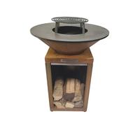 BRASERO ACIER CORTEN 75CM