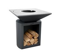 Brasero Artiss G2 Graphite Plaque De Cuisson Acier Inoxydable Alimentaire Multicolore