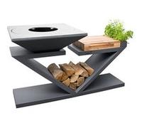 Brasero g5 graphite plaque de cuisson acier inoxydable alimentaire - artiss