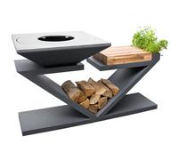 Brasero Artiss G5 Graphite Plaque De Cuisson Acier Inoxydable Alimentaire Multicolore