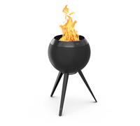 MOON 45 all black Brasero avec pied haut