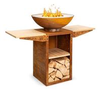 Braséro barbecue Blumfeldt Savage 2.0 - Protection contre les intempéries - Brun