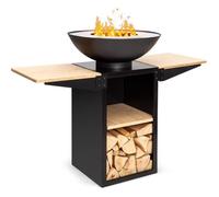 Braséro barbecue Blumfeldt Savage 2.0 - tables d'appoint - Protection contre les intempéries - Noir