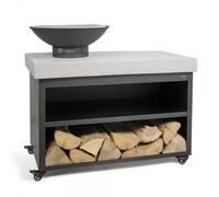 LIVOO Brasero barbecue sur desserte DOC329