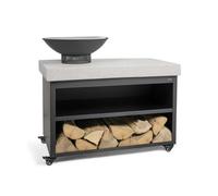LIVOO Brasero barbecue sur desserte DOC329