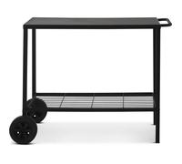 BRASERO Chariot pour plancha en acier - 100x56xH73 cm - Pour plancha jusqu'à 85cm - 2 roulettes