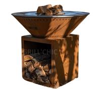 Brasero Classique Corten 103 Double Cuve
