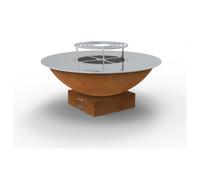 Brasero Corten - Modèle Saturn S - 120cm