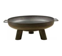 Brasero - Coupe à Feu - Acier Noir - Diam. 60 cm - Foyer d'extérieur