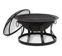 Pentos Braséro de jardin Ø73 cm pare étincelles Ø 60cm grille fonte -