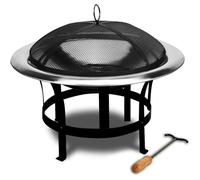 Braséro Poêle Barbecue chauffage terrasse jardin cheminée acier inoxydable