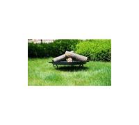 Brasero malta en acier naturel 80 cm