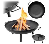 Brasero de jardin rond KADAX 58 x 22 cm en acier noir