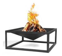 Braséro de jardin SQUARE en acier de 70x70 cm avec finition de haute qualité-