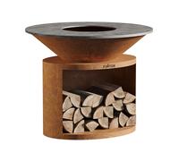 Brasero ellipse 120 corten