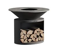 Brasero ellipse 120 noir