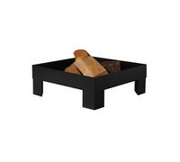 Farmcook - Brasero en acier peint plateforme 60 cm Noir G