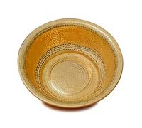 Brasero en cuivre martelé à la main, bol de trempage des pieds, multifonctionnel portable, idéal pour le camping et l'extérieur