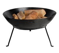 Brasero En Fonte Circulaire Avec Trépied Pour Extérieur