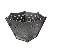 Brasero Exterieur Lightweight Camping Charcoal Stove, Campfire, Outdoor Detachable Card-Type Fire Pit(Standard Size)