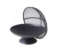 Cook'in Garden – Brasero fonte JUNTO – Cloche, pied stable, résistant aux hautes températures – Noir