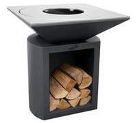 Brasero g2 graphite plaque acier carbone - artiss