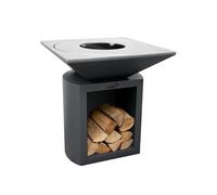 Brasero G2 Graphite plaque de cuisson acier inoxydable alimentaire