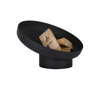 - Brasero incliné en acier moderne