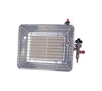 Brasero infrarouge propane 2,7-4,2 kW piezo gris 37 x 28 x 13 cm
